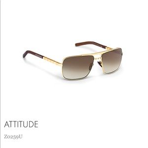 Louis Vuitton “Attitude” Gold sunglasses Zo26oU